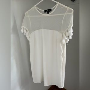 Lulus white dress size xs